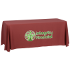 View Image 1 of 5 of Serged Closed-Back Table Throw - 6'
