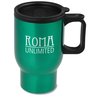 View Image 1 of 6 of Colored Stainless Steel Travel Mug - 15 oz.