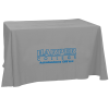 View Image 1 of 3 of Hemmed Open-Back Poly/Cotton Table Throw - 4'