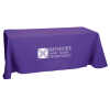 View Image 1 of 3 of Hemmed Open-Back Poly/Cotton Table Throw - 6'