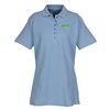 View Image 1 of 3 of 100% Combed Cotton Pique Sport Shirt - Ladies'