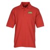 View Image 1 of 3 of 100% Combed Cotton Pique Sport Shirt - Men's