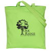 View Image 1 of 3 of Cotton Sheeting Colored Economy Tote - 15-1/2" x 15"