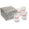 View Image 1 of 1 of English Hi Ball Glass Set - Frosted