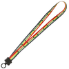 View Image 1 of 3 of Dye-Sublimated Lanyard - 3/4" - Stripes