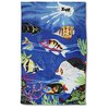 View Image 1 of 1 of Scenic Beach Towel - Fish Design