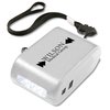 View Image 1 of 4 of Small Crank Flashlight - Opaque