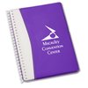 View Image 1 of 2 of Glossy PVC Spiral Notepad - Junior