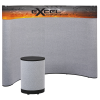 View Image 1 of 1 of Deluxe Curved Floor Display - 10' - Header