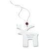 View Image 1 of 1 of Brushed Chrome Ornament - Deer