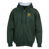 View Image 1 of 3 of Thermal-Lined Full-Zip Sweatshirt - Embroidered