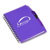 View Image 1 of 3 of Mini Translucent Notebook with Pen