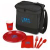 View Image 1 of 3 of Tailgater Set - Cooler - Plastic