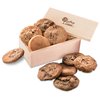 View Image 1 of 1 of Wooden Box w/ Gourmet Cookies