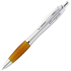 View Image 1 of 2 of Curvy Pen - Silver Sunset