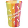 View Image 1 of 2 of Visstun Frosted Plastic Cup - 22 oz.