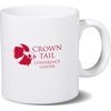 View Image 1 of 1 of Big Budget-Beater White Mug - 20 oz.