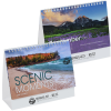 View Image 1 of 6 of Scenic Moments Tent-Style Desk Calendar