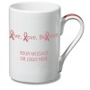 View Image 1 of 1 of Breast Cancer Awareness - Message Mug