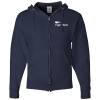 View Image 1 of 1 of Jerzees NuBlend Full-Zip Hooded Sweatshirt - Screen