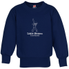 View Image 1 of 3 of Hanes ComfortBlend Sweatshirt - Youth - Screen