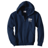 View Image 1 of 1 of Hanes ComfortBlend Full-Zip Sweatshirt - Youth - Screen