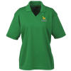 View Image 1 of 2 of Moisture Management Polo with Stain Release - Ladies' - Embroidered