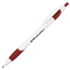 View Image 1 of 2 of Solis Clic Pen with Grip - White - 24 hr