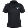 View Image 1 of 3 of Performance Pique Colorblock Polo - Ladies'