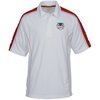 View Image 1 of 3 of Performance Pique Colorblock Polo - Men's