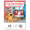 View Image 1 of 2 of A Trip to the Fire Station Coloring Book