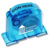 View Image 1 of 3 of Flag Dispenser w/ Flags - Sign Here – Translucent