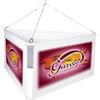 View Image 1 of 1 of 3-Sided Hanging Banner Display - 6'