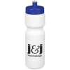 View Image 1 of 2 of Sport Bottle with Push Pull Lid - 28 oz. - White - 24 hr