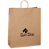 View Image 1 of 1 of Kraft Paper Brown Shopping Bag - 19 inches x 16 inches