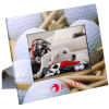 View Image 1 of 3 of Paper Photo Frame - Golf