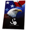 View Image 1 of 2 of Patriotic Monthly Planner - 10x7 - Academic