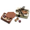 View Image 1 of 2 of Milk Chocolate Box w/Truffles - Small