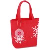 View Image 1 of 2 of Frost Mini Holiday Tote - 8" x 8-1/4"