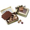 View Image 1 of 2 of Dark Chocolate Box w/Truffles - Large