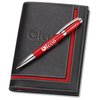 View Image 1 of 1 of Melody Pen & Elite Leather Journal Set