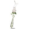 View Image 1 of 1 of Tear Drop Snowman Ornament - Green