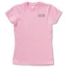 View Image 1 of 1 of Anvil Organic 4.5 oz. Ringspun T-Shirt - Ladies' - Colors