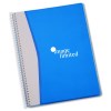 View Image 1 of 2 of Glossy Spiral Notepad - 8-1/2" x 11"