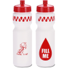 View Image 1 of 3 of Sport Bottle with Push Pull Lid - 28 oz. - White - Fill Me