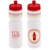 View Image 1 of 2 of Sport Bottle with Push Pull Lid - 28 oz. - Just Say No
