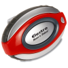 View Image 1 of 4 of Oval Pedometer with Clock - 24 hr