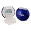 View Image 1 of 3 of Translucent Bubble Solar Pedometer