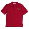 View Image 1 of 1 of Outer Banks Nautical Stripe Pique Polo - Ladies'