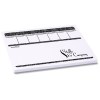 View Image 1 of 3 of Note Paper Mouse Pad - Weekly